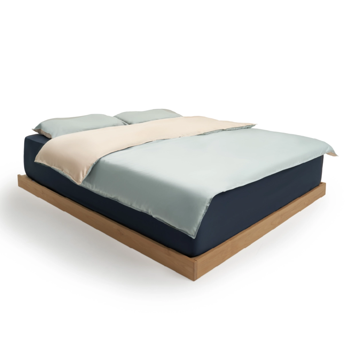 天絲100支床包 午後窗影